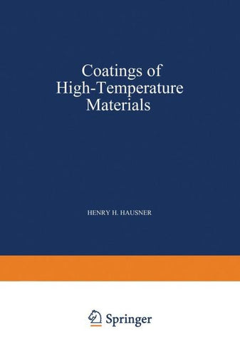 Coatings of High - Temperature Materials