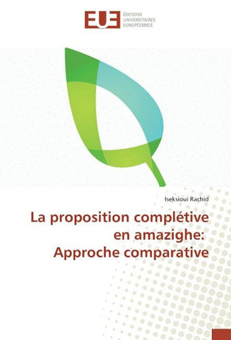 La proposition complétive en amazighe: Approche comparative