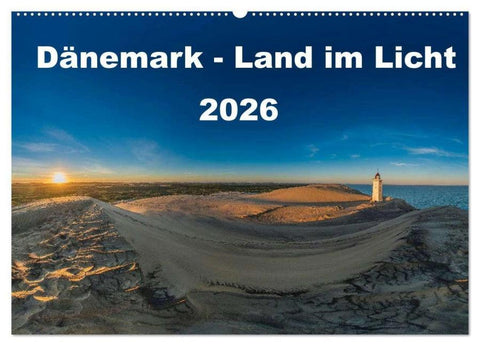 Dänemark - Land im Licht (Wandkalender 2026 DIN A2 quer), CALVENDO Monatskalender