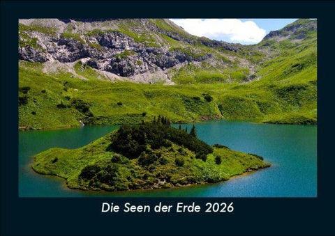 Die Seen der Erde 2026 Fotokalender DIN A5