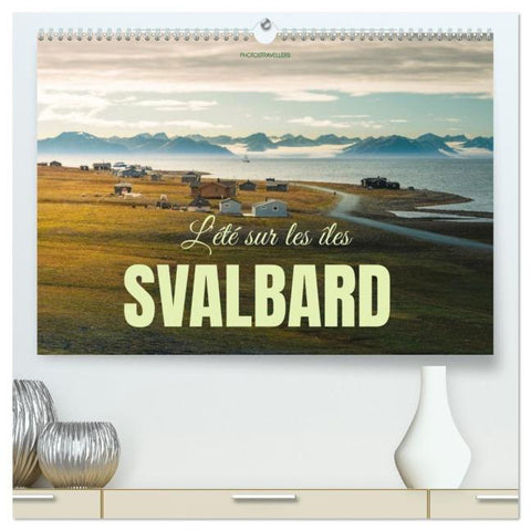 L'été sur les îles Svalbard (Calendrier mural 2026 DIN A2 vertical) calendrier de bureau