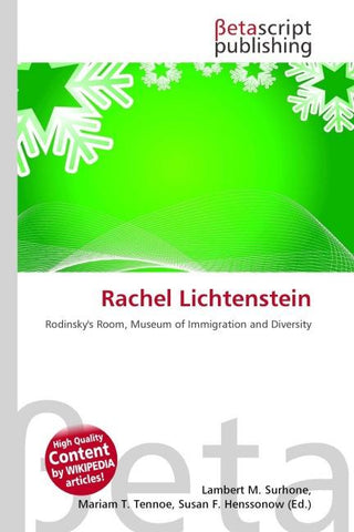 Rachel Lichtenstein