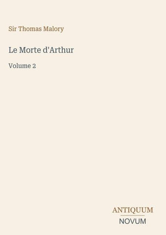 Le Morte d'Arthur