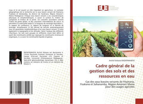 Cadre général de la gestion des sols et des ressources en eau