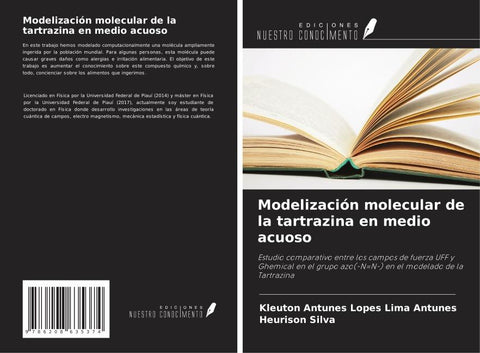 Modelización molecular de la tartrazina en medio acuoso