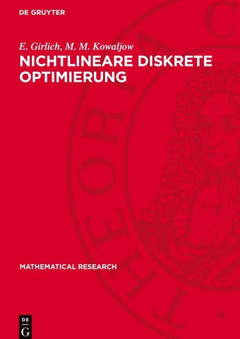 Nichtlineare diskrete Optimierung