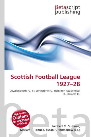 Scottish Football League 1927-28