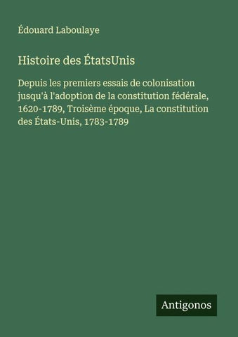 Histoire des ÉtatsUnis