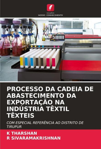 PROCESSO DA CADEIA DE ABASTECIMENTO DA EXPORTAÇÃO NA INDÚSTRIA TÊXTIL TÊXTEIS