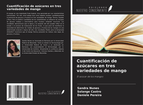 Cuantificación de azúcares en tres variedades de mango