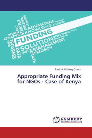 Appropriate Funding Mix for NGOs - Case of Kenya