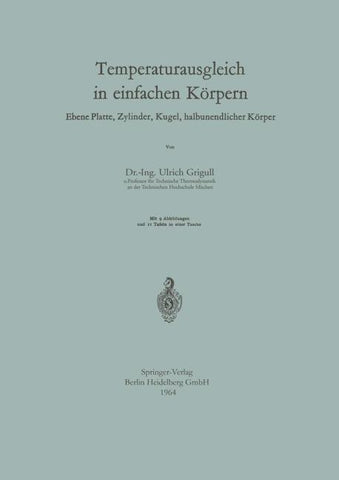 Temperaturausgleich in einfachen Körpern