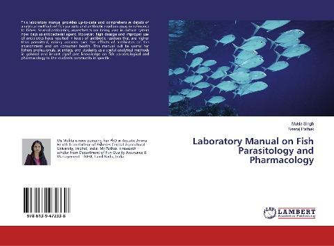 Laboratory Manual on Fish Parasitology and Pharmacology