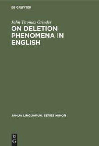 On deletion phenomena in English