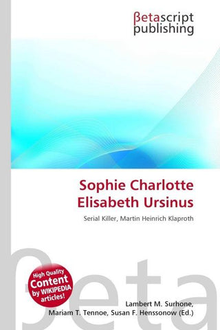 Sophie Charlotte Elisabeth Ursinus