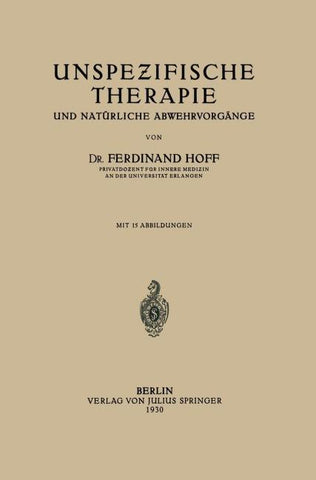 Unspezifische Therapie