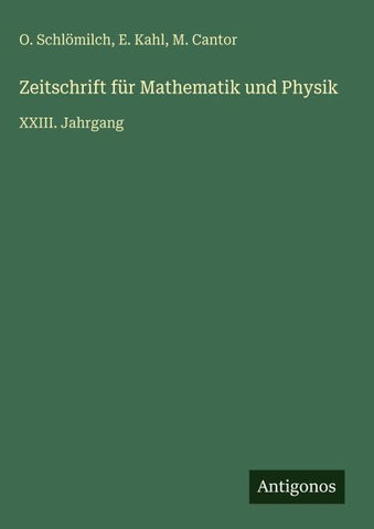 Zeitschrift für Mathematik und Physik
