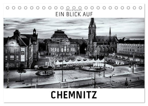 Ein Blick auf Chemnitz (Tischkalender 2026 DIN A5 quer), CALVENDO Monatskalender