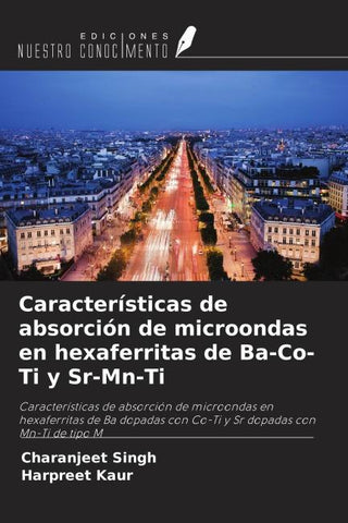 Características de absorción de microondas en hexaferritas de Ba-Co-Ti y Sr-Mn-Ti