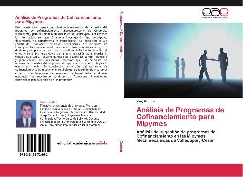 Análisis de Programas de Cofinanciamiento para Mipymes