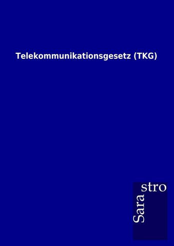Telekommunikationsgesetz (TKG)