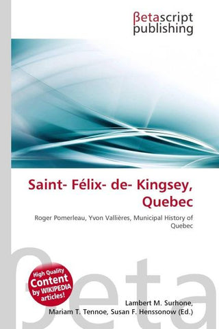 Saint- Félix- de- Kingsey, Quebec