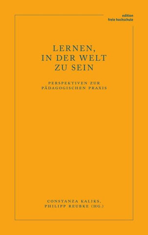 Lernen, in der Welt zu sein