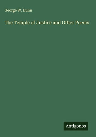 The Temple of Justice and Other Poems