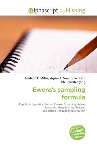 Ewens's sampling formula