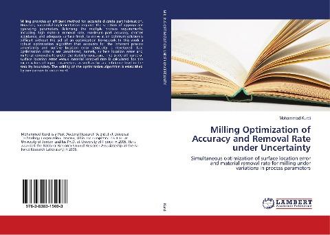 Milling Optimization of Accuracy and Removal Rate under Uncertainty