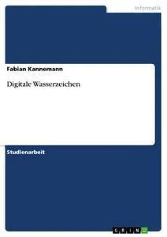 Digitale Wasserzeichen