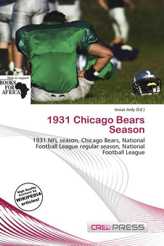 1931 Chicago Bears Season