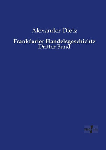 Frankfurter Handelsgeschichte