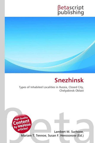 Snezhinsk