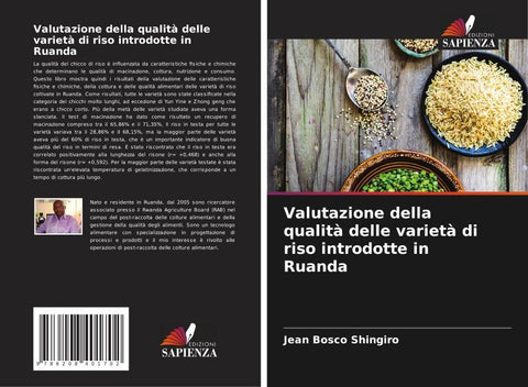 Valutazione della qualità delle varietà di riso introdotte in Ruanda