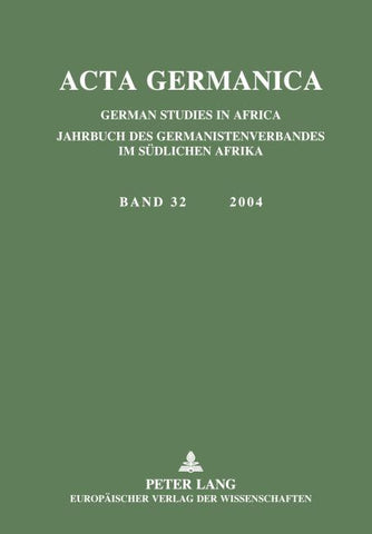 Acta Germanica