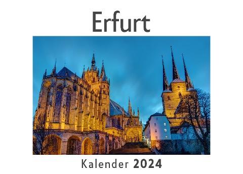 Erfurt (Wandkalender 2024, Kalender DIN A4 quer, Monatskalender im Querformat mit Kalendarium, Das perfekte Geschenk)