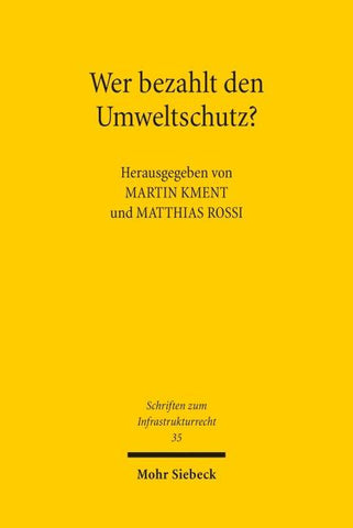 Wer bezahlt den Umweltschutz?