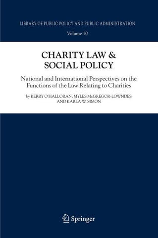 Charity Law & Social Policy