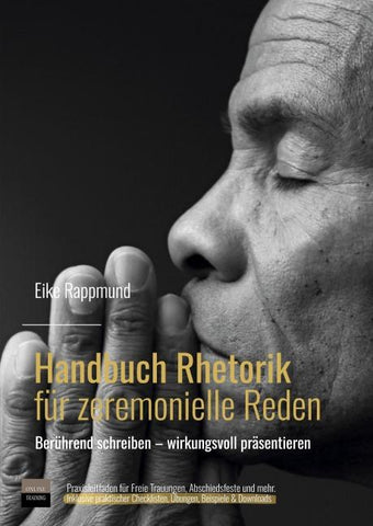 Handbuch Rhetorik für zeremonielle Reden