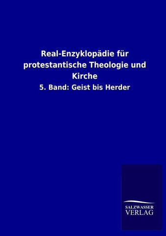Real-Enzyklopädie für protestantische Theologie und Kirche