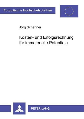 Kosten- und Erfolgsrechnung für immaterielle Potentiale