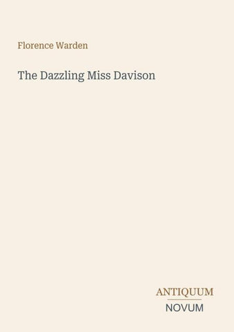 The Dazzling Miss Davison