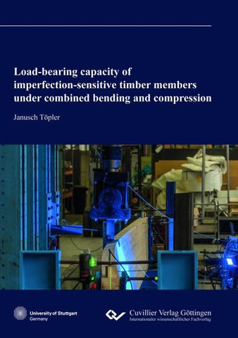 Load-bearing capacity of imperfection-sensitive timber members under combined bending and compression