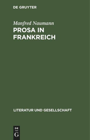 Prosa in Frankreich
