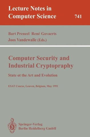 Computer Security and Industrial Cryptography