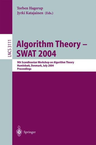 Algorithm Theory - SWAT 2004