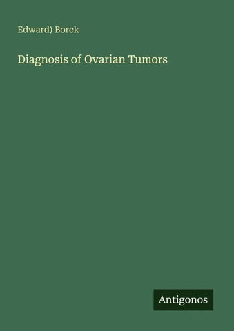 Diagnosis of Ovarian Tumors