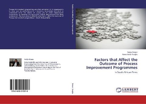 Factors that Affect the Outcome of Process Improvement Programmes