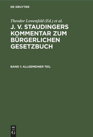 Allgemeiner Teil